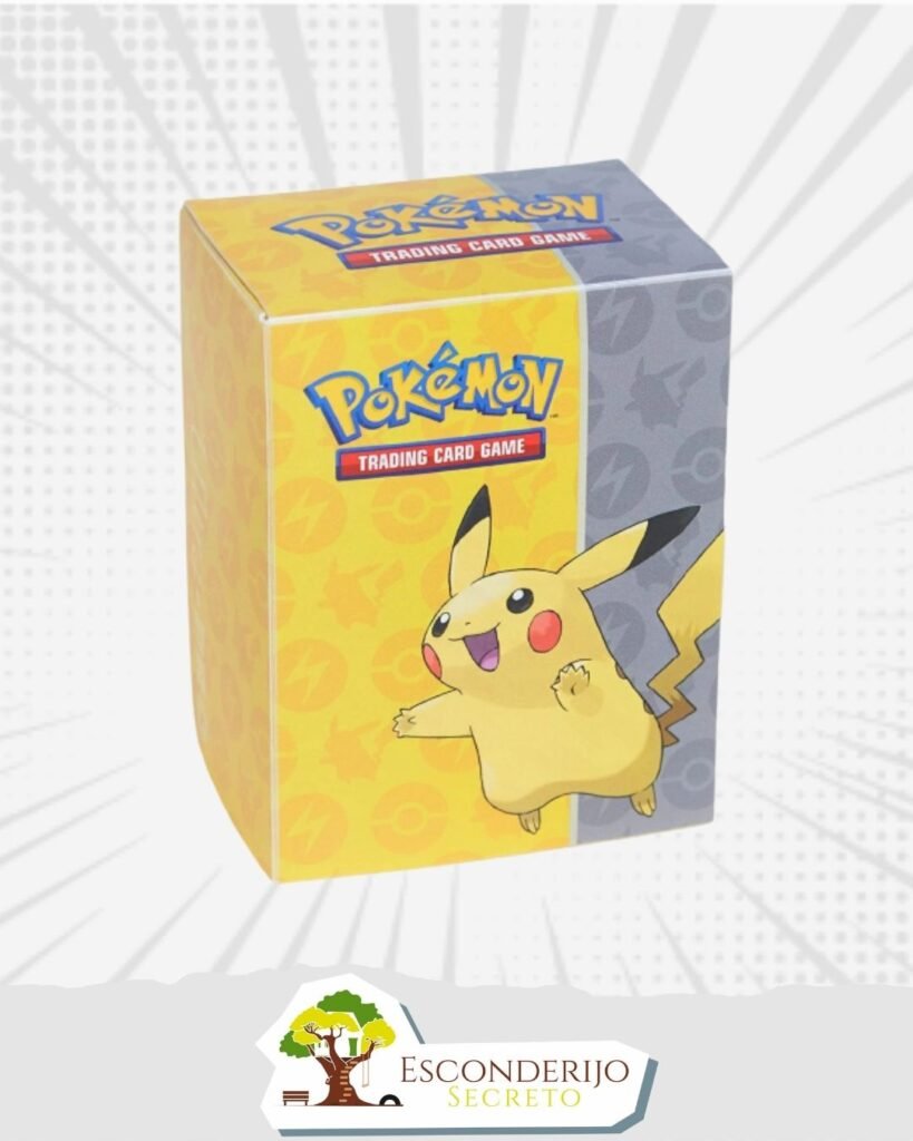 Deck Box Pokémon Ultra Pro Pikachu Esconderijo Secreto Seu