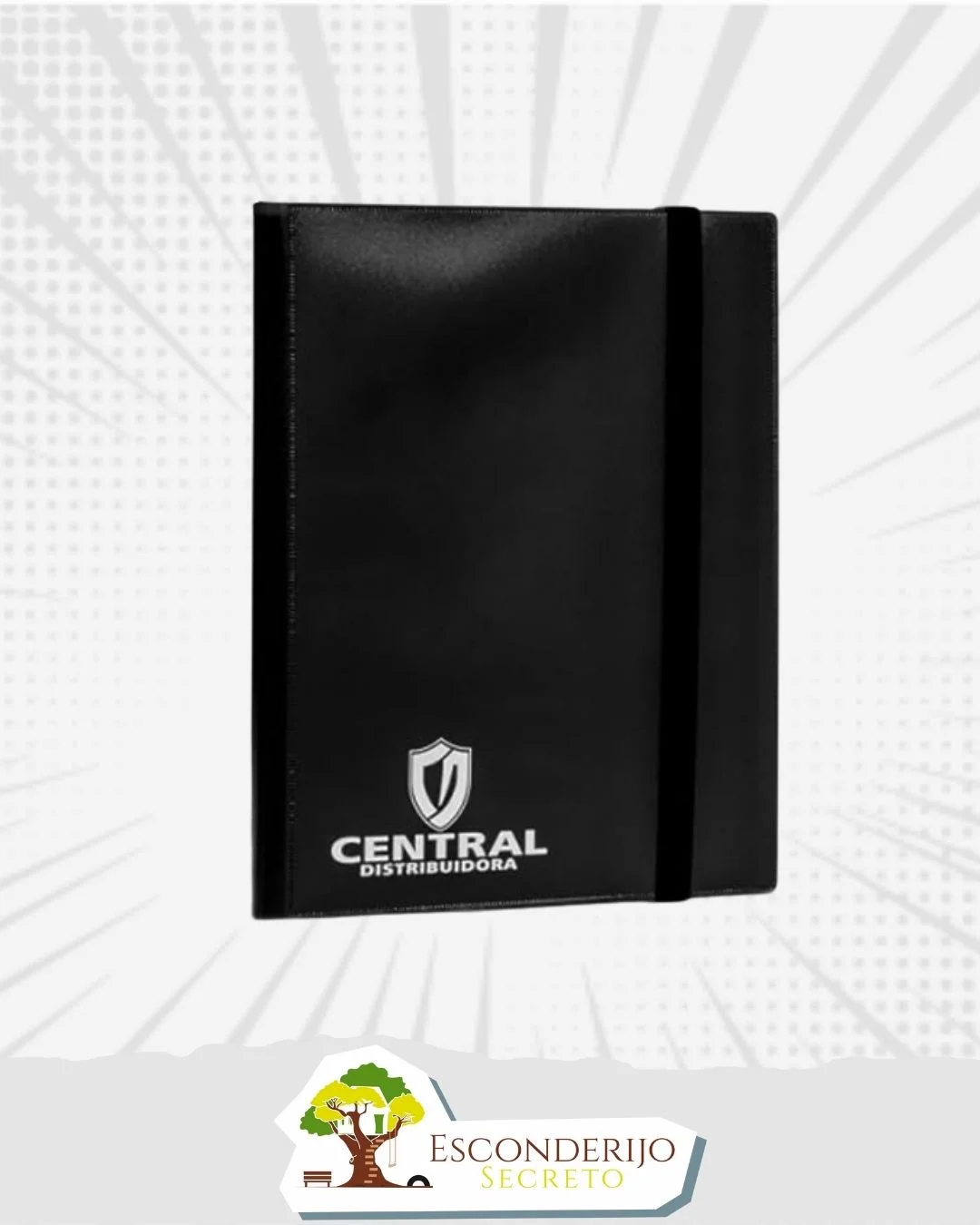 Central Album 3x3 - Preto