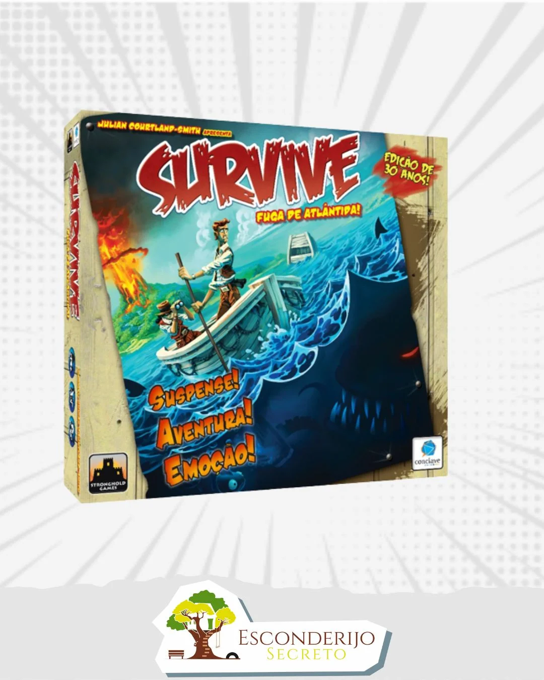 Aluguel: Survive: Fuga de Atlântida!