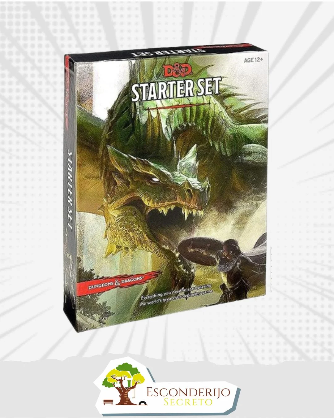 Aluguel: D&D (Dungeons & Dragons) Starter [EM INGLÊS]