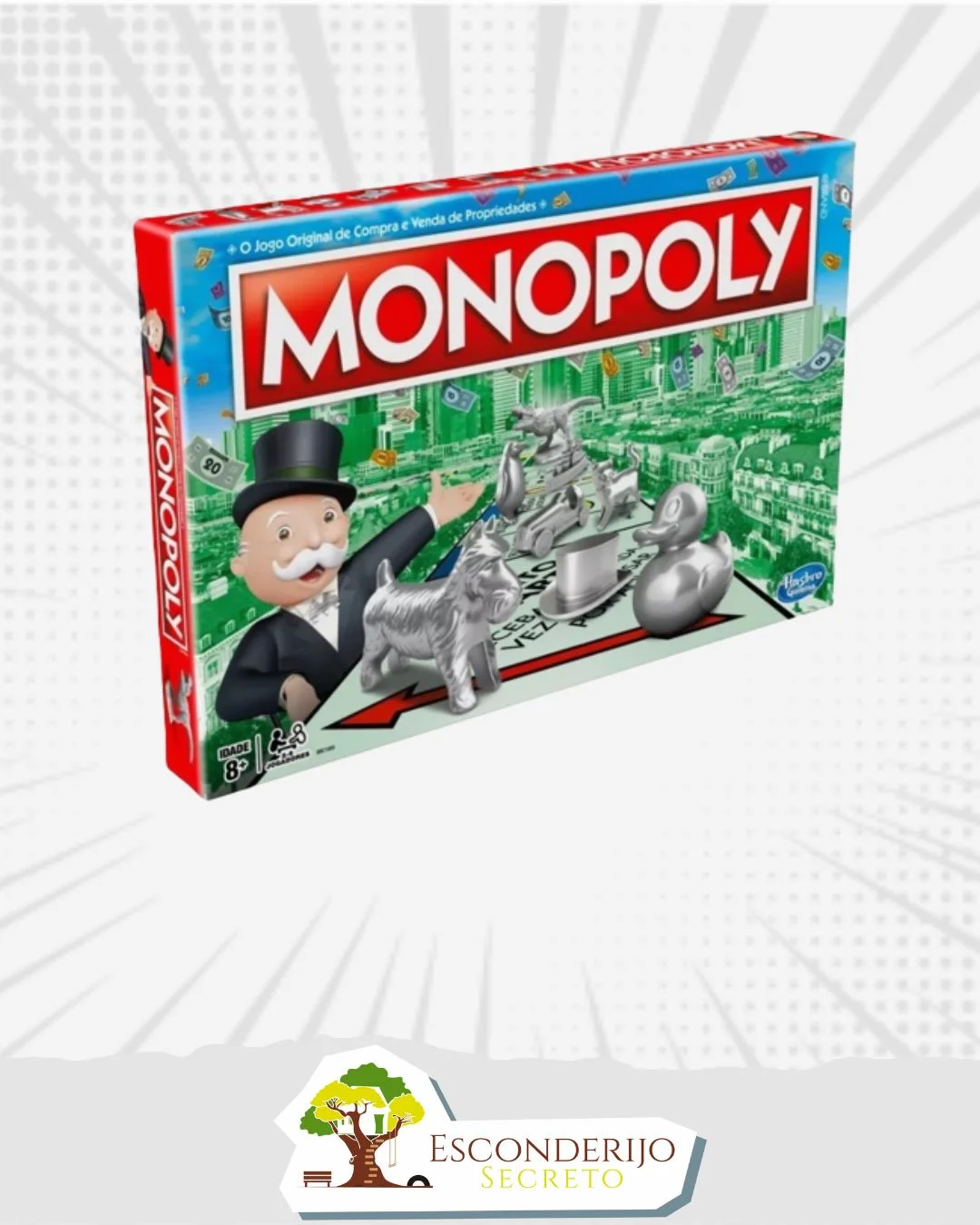 Aluguel: Monopoly (Banco Imobiliário)