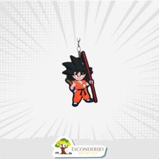 Chaveiro Emborrachado - Animes - DBZ - Goku Kid Jo