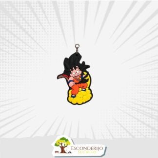 Chaveiro Emborrachado - Animes - DBZ - Goku Kid Nuvem Voadora