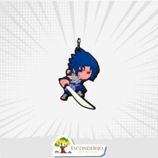 Chaveiro Emborrachado - Animes - Naruto - Sasuke Uchiha 1