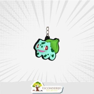 Chaveiro Emborrachado - Animes - Pokémon - Bulbasaur