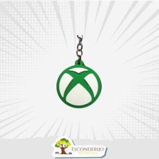 Chaveiro Emborrachado - Games - Xbox Logo