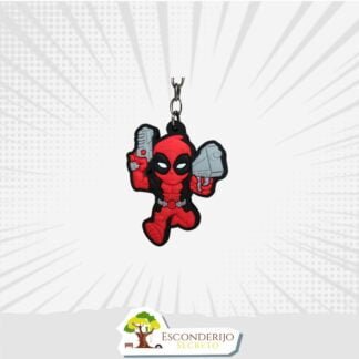 Chaveiro Emborrachado - Hype&+ - Deadpool