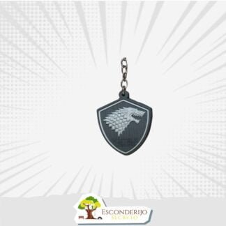 Chaveiro Emborrachado - Hype&+ - GoT - Casa Stark