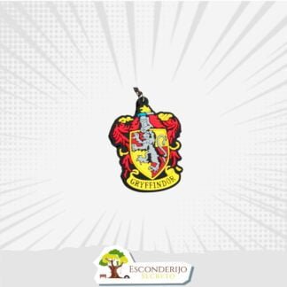 Chaveiro Emborrachado - Hype&+ - HP - Brasão Grifinória