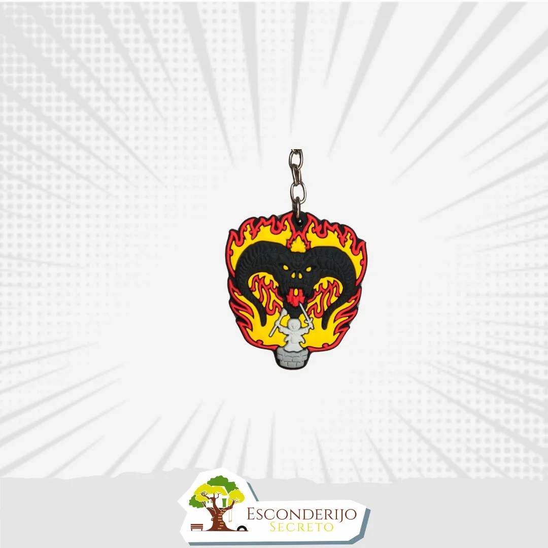 Chaveiro Emborrachado - Hype&+ - LotR - Not Pass