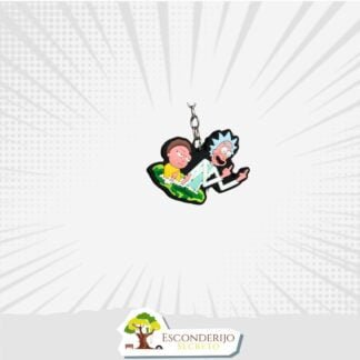 Chaveiro Emborrachado - Hype&+ - Rick And Morty - Portal