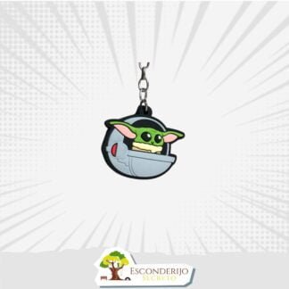 Chaveiro Emborrachado - Hype&+ - Star Wars - Baby Yoda Grogu