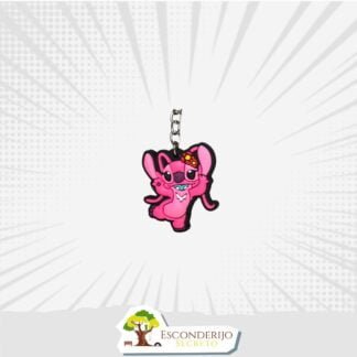 Chaveiro Emborrachado - Hype&+ - Stitch - Angel