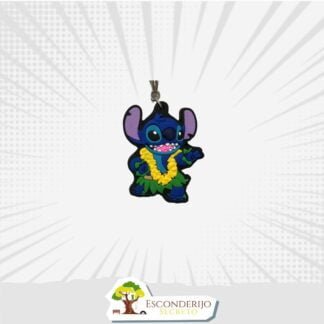 Chaveiro Emborrachado - Hype&+ - Stitch - Hawaii