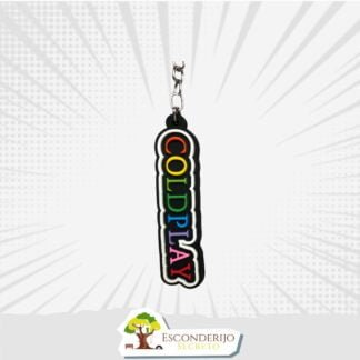 Chaveiro Emborrachado - Lifestyle - Coldplay