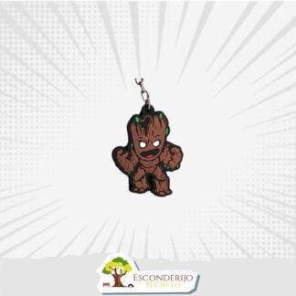 Chaveiro Emborrachado - Marvel&DC - Groot