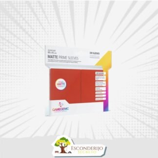 Gamegenic: Matte Prime Sleeves (Vermelho/Red)