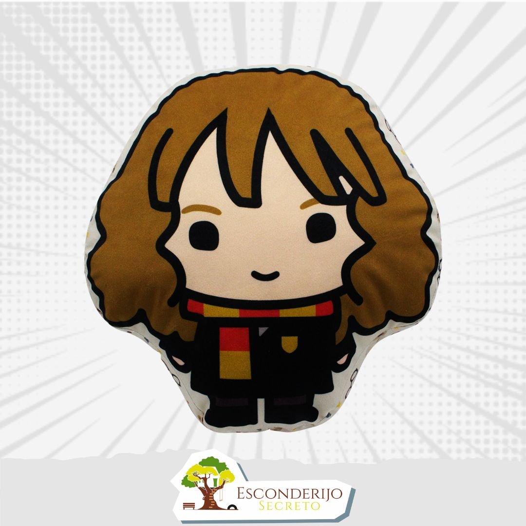 Almofada Formato Fibra Hermione Granger