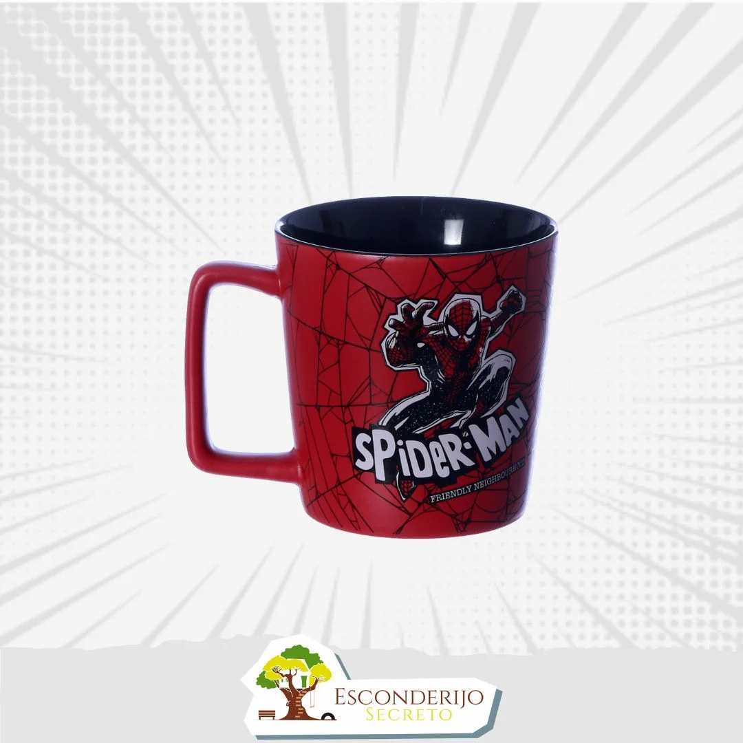 Caneca Buck 400ml Spider Man Great Power