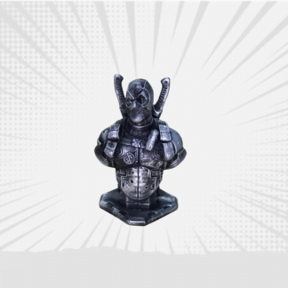 Busto Deadpool Prata
