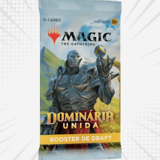 Magic The Gathering Booster de Draft de Dominária Unida (15 cards de Magic)