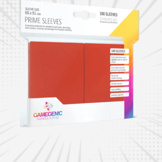 Gamegenic: Prime Sleeves (Vermelho)