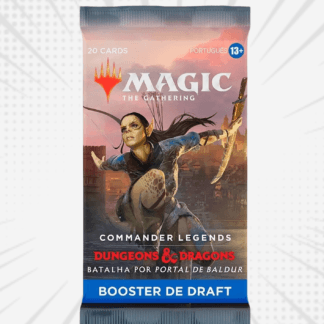Magic The Gathering Booster de Draft de Dungeons & Dragons Commander Legends Batalha por Portal de Baldur (15 cards de Magic)