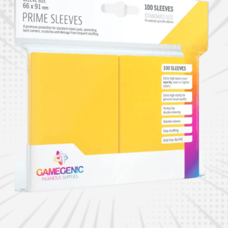 Gamegenic: Prime Sleeves (Amarelo)