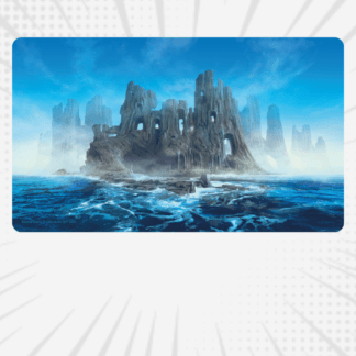 Playmat Central Ruined Island John Avon Ilha Azul