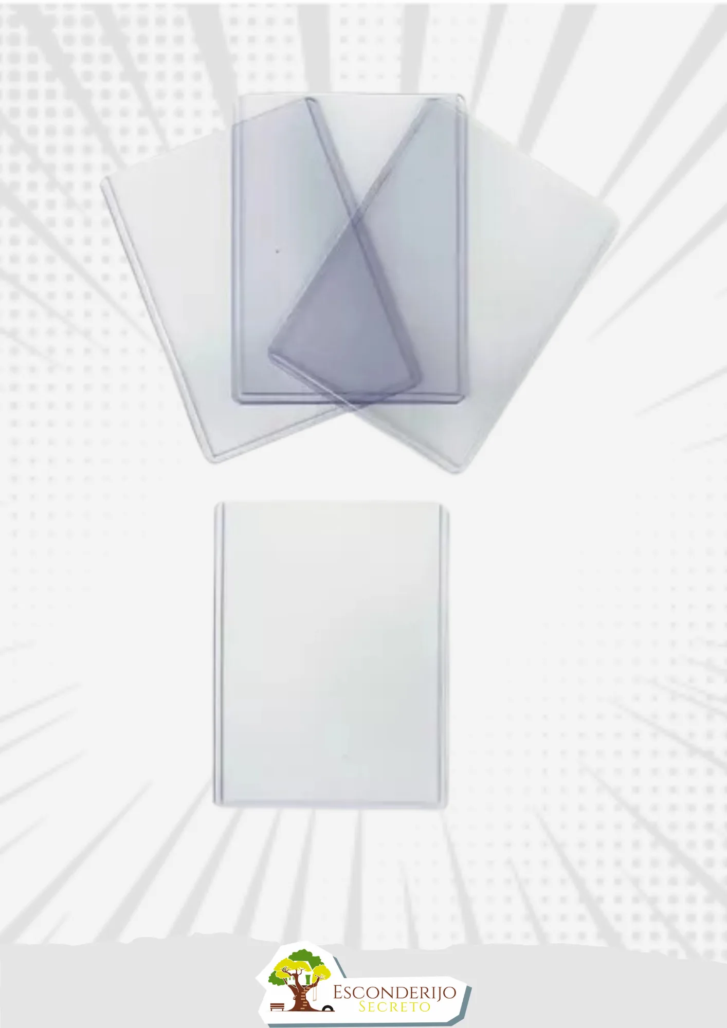 Central TopLoader – Rígido: Transparente (Unidade)