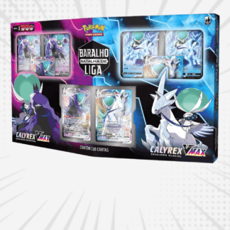 Pokémon - Baralho De Batalha De Liga - Calyrex Cavaleiro Glacial - Nível 3