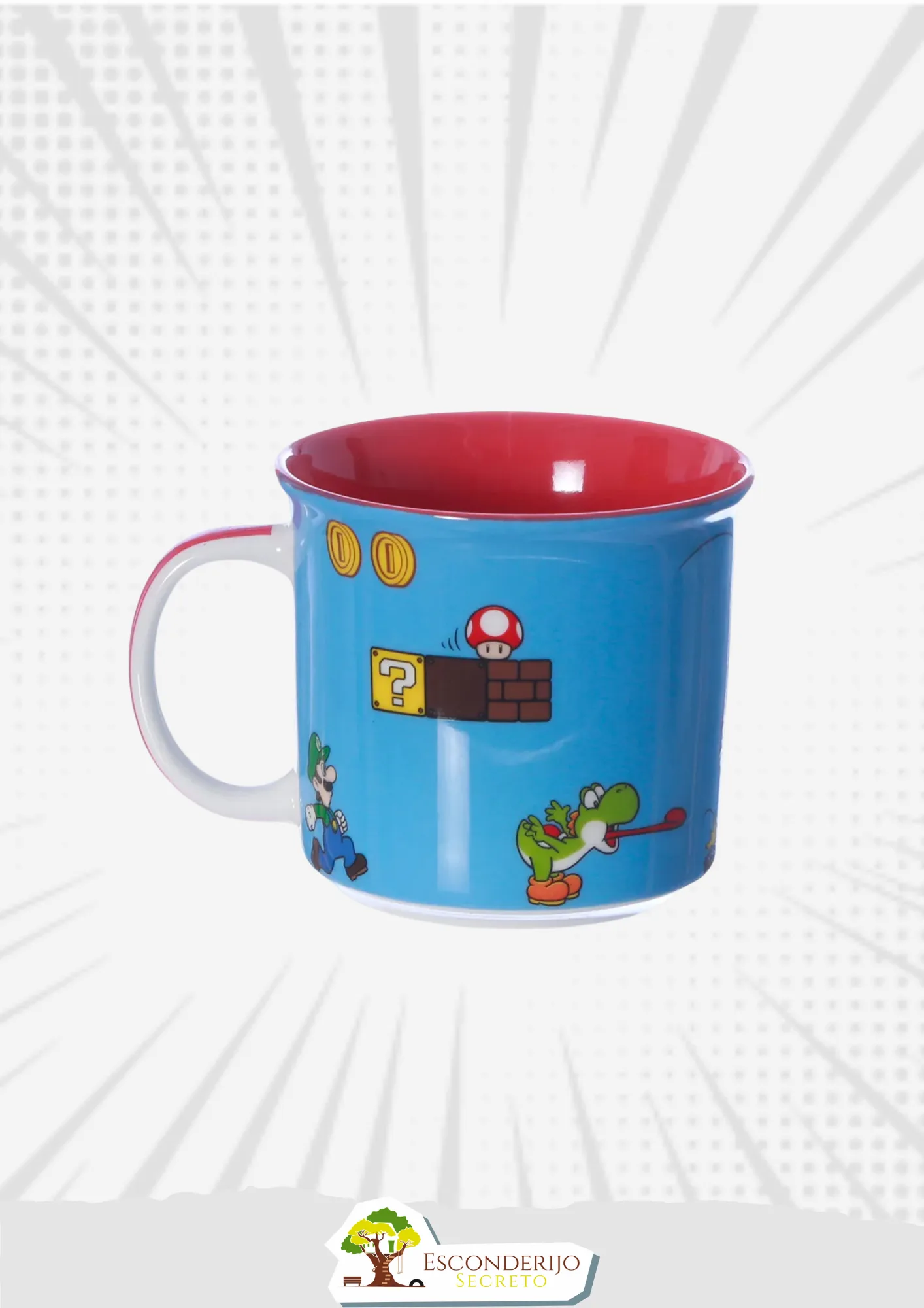 Caneca Tom Super Mario