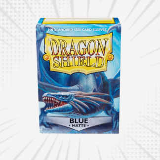 Dragon Shield 100 Standard Cards Sleeves - Blue Matte