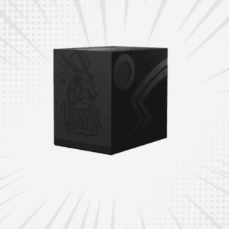 Dragon Shield - Double Shell 150+ Cards Deckbox - Shadow Black