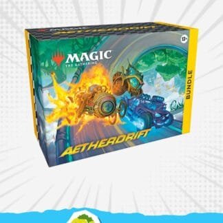 Magic: The Gathering Aetherdrift Bundle (9 Play Boosters, 40 Terrenos, 1 Card Alt-Art + Acessórios Exclusivos)