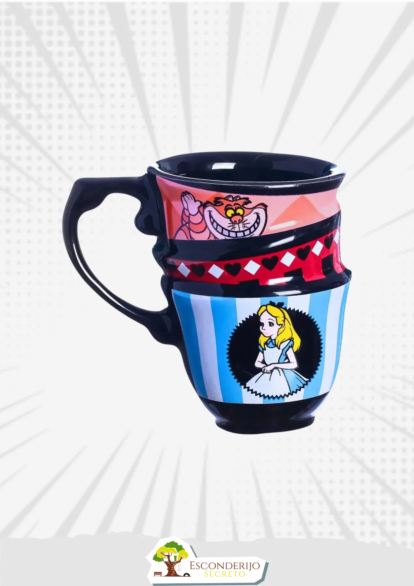 Caneca Alice no País das Maravilhas - 250ml
