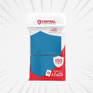 Central Shield – Matte: Azul