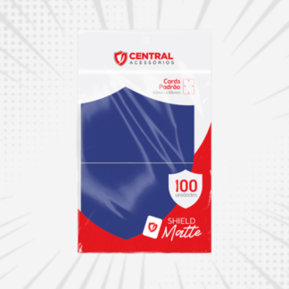 Central Shield – Matte: Azul Marinho