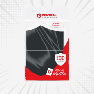 Central Shield – Matte: Preto
