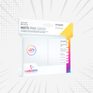Gamegenic: Matte Prime Sleeves (Branco/White)