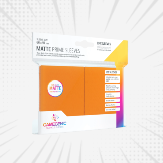 Gamegenic: Matte Prime Sleeves (Laranja/Orange)