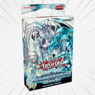 KONAMI Yugioh Deck Estrutural Saga Do Dragão Branco De Olhos Azuis