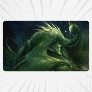 Playmat Central Dragons Edition: Dragão Cristal Esmeralda